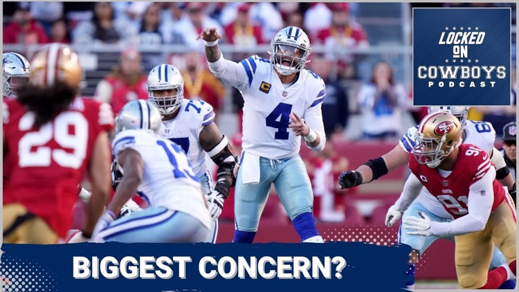 Locked On Cowboys: What's Dallas' biggest concern following its playoff loss in San Francisco?