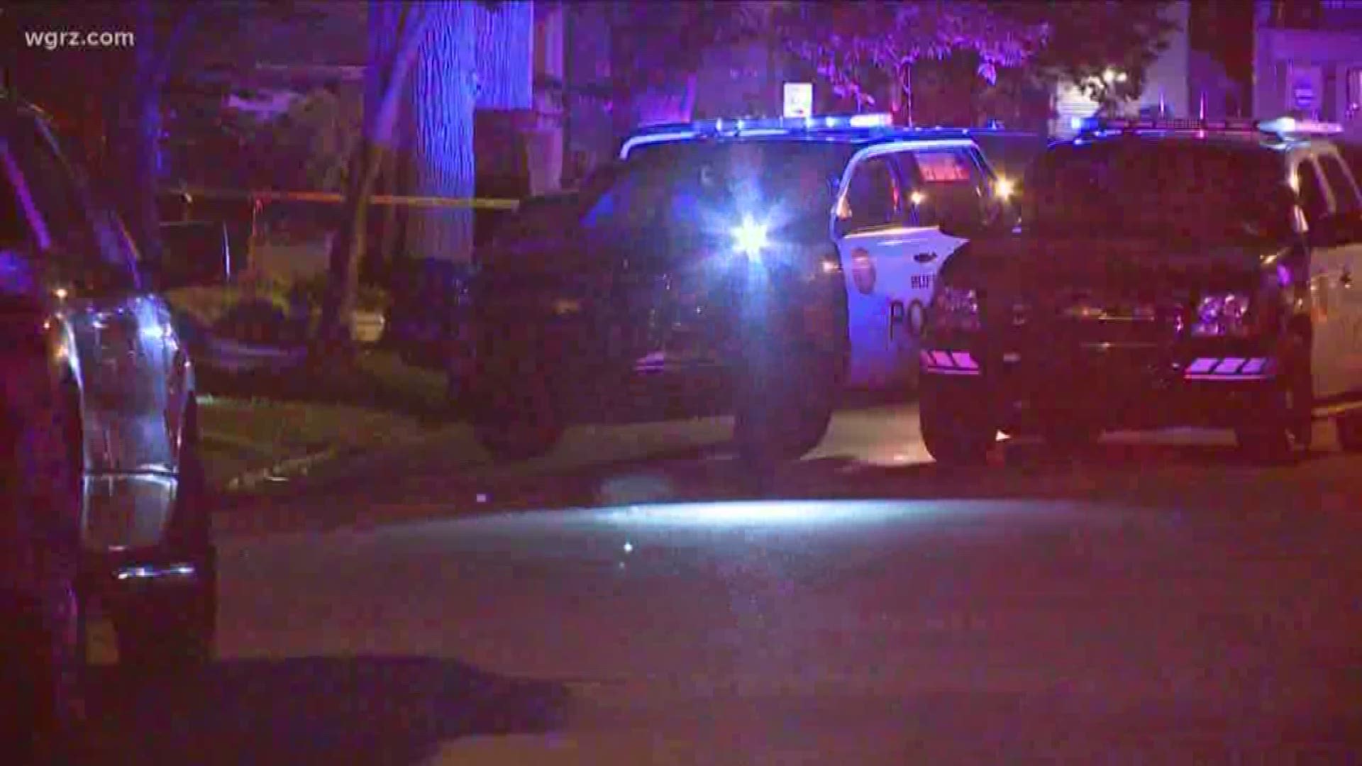 The call went out a little past 9 p.m. for a shooting on Greenwood Place, near West Delavan.