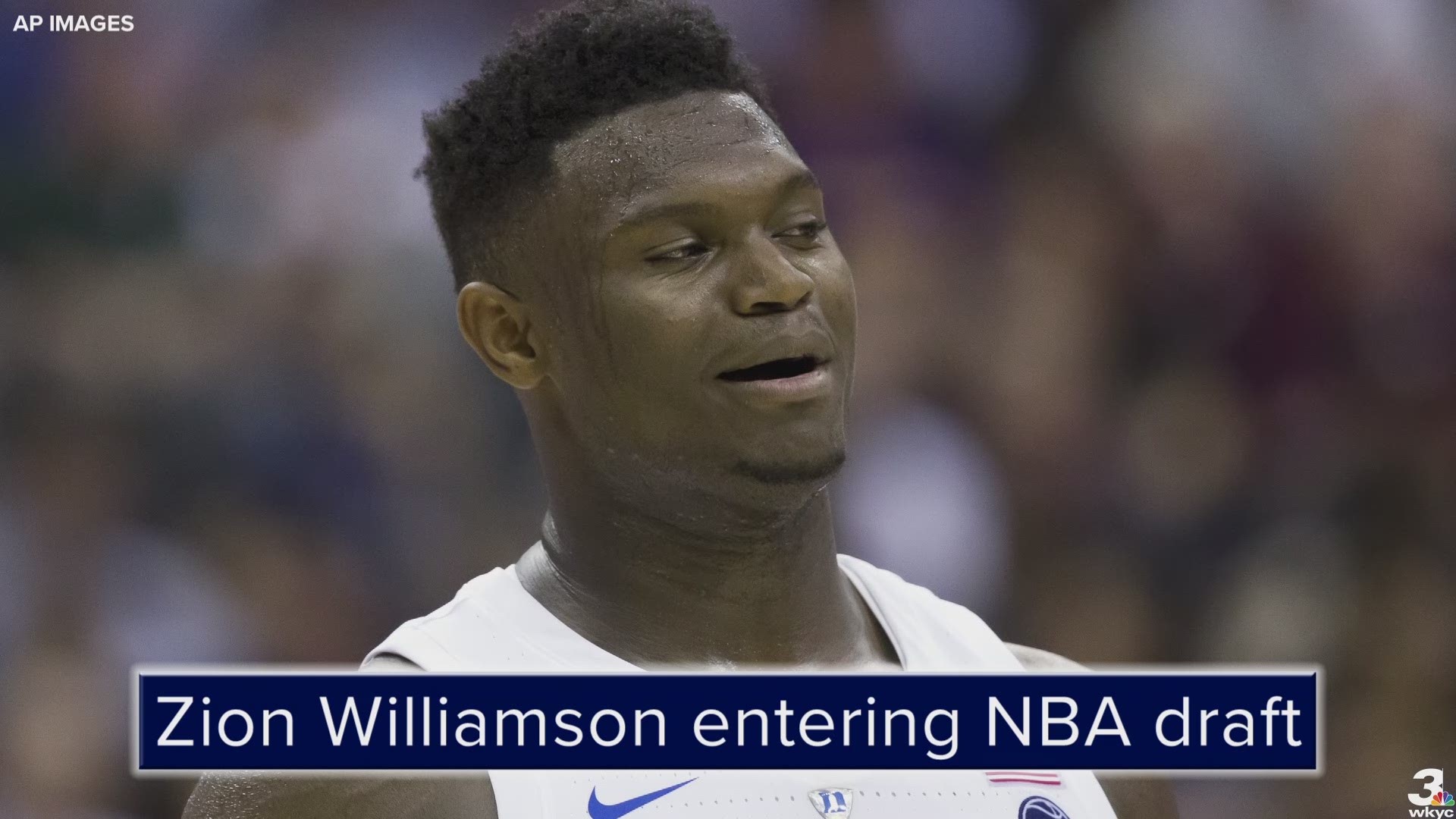 Zion Williamson entering NBA draft after 1 year at Duke