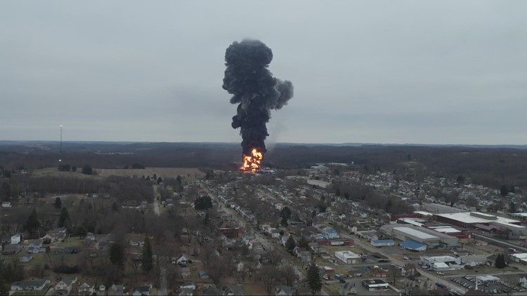 Gov. Mike DeWine says testing shows water in Ohio River is safe amid contamination concerns from East Palestine train derailment