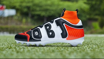 obj football cleats