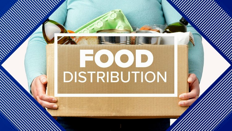 distribute food