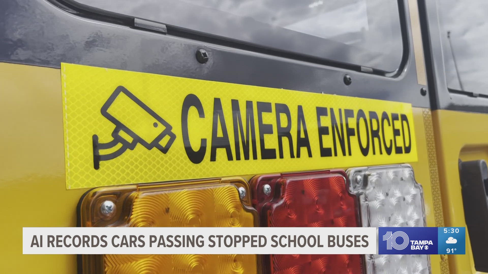 In the 30 days since the start of the school year, 10,000 warnings have been issued to drivers who passed stopped school buses in Hillsborough County.