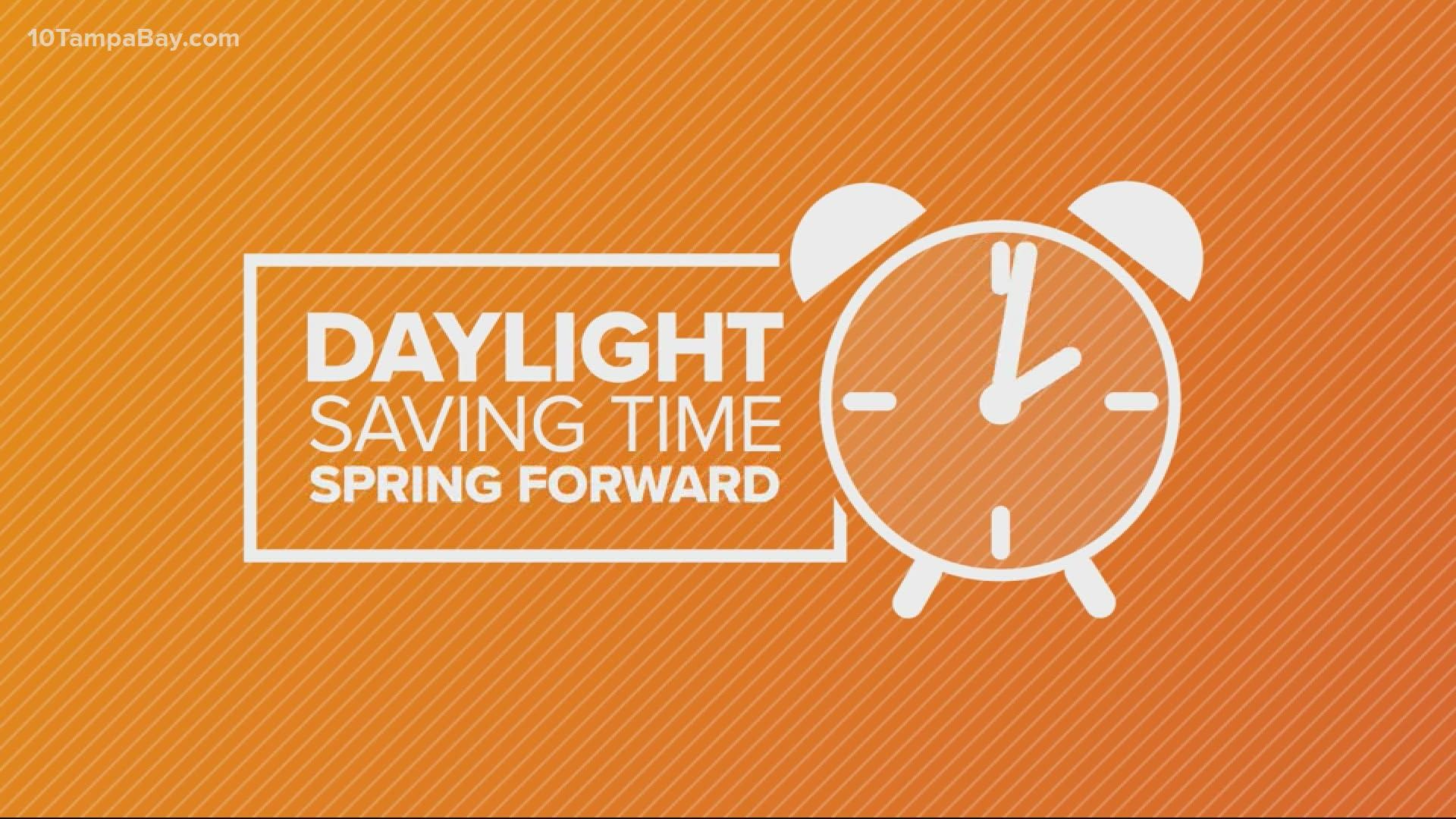 Make sure to set your clock an hour ahead Saturday night...and prepare some extra coffee because you'll be losing an hour of sleep.