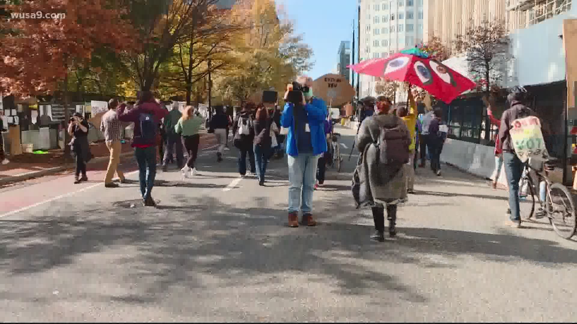 Multiple rallies are scheduled this weekend in D.C. to show support for President Donald Trump, who tweeted that he may "try to stop by and say hello."