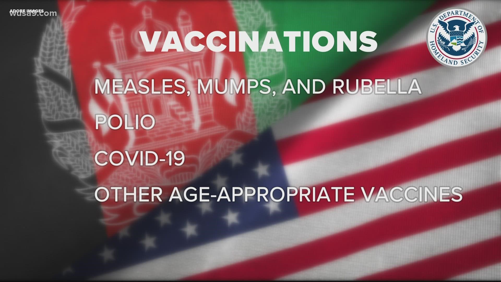 We verified what vaccinations are required for Afghan refugees resettling in the United States.