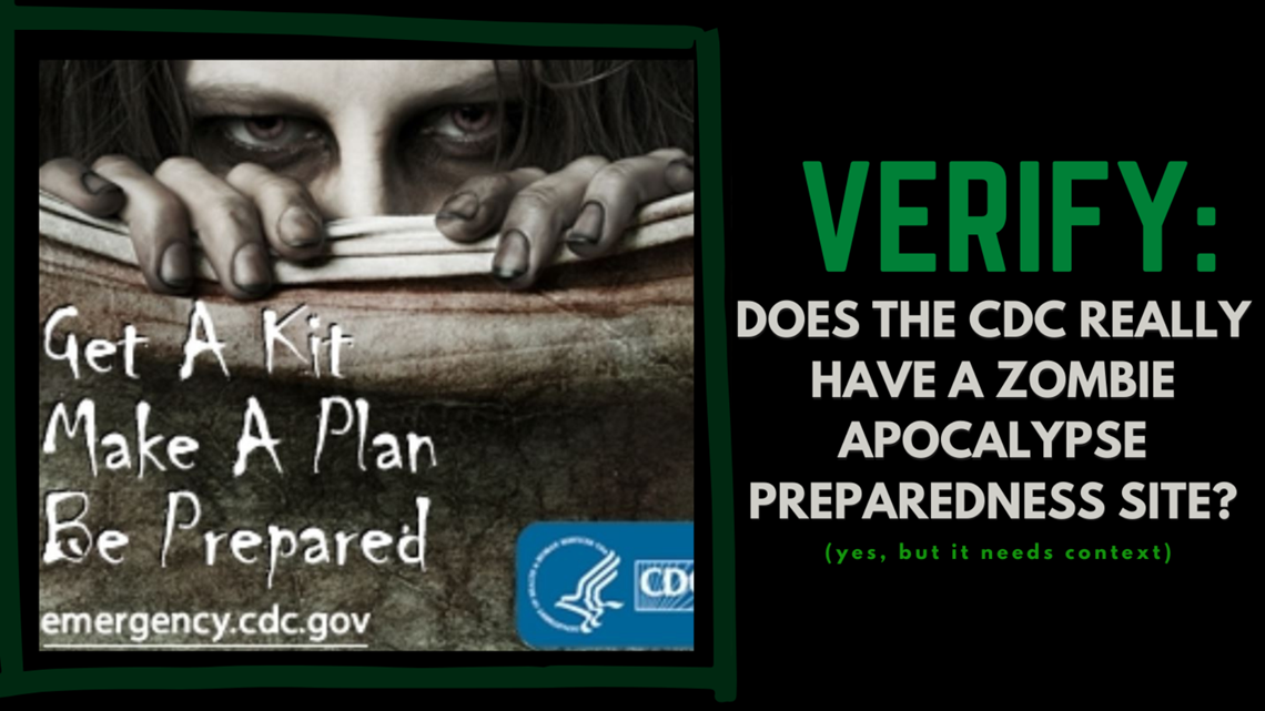 CDC zombie apocalypse 2021 warning Is it real? Latest fact check
