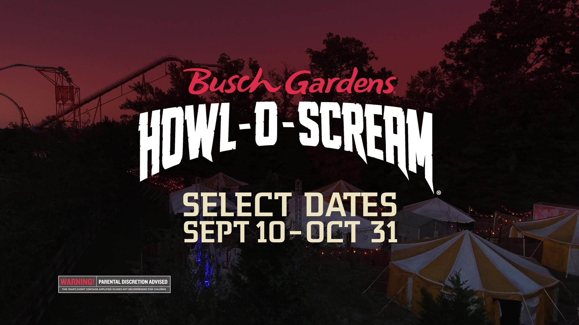 Fear awaits in the theme park’s collection of elaborate haunted houses, immersive themed scare zones, and darkly entertaining live shows!