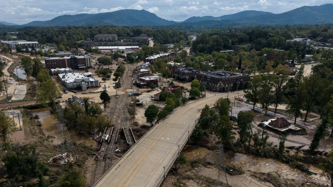 How much rain did Hurricane Helene bring | North Carolina Georgia ...