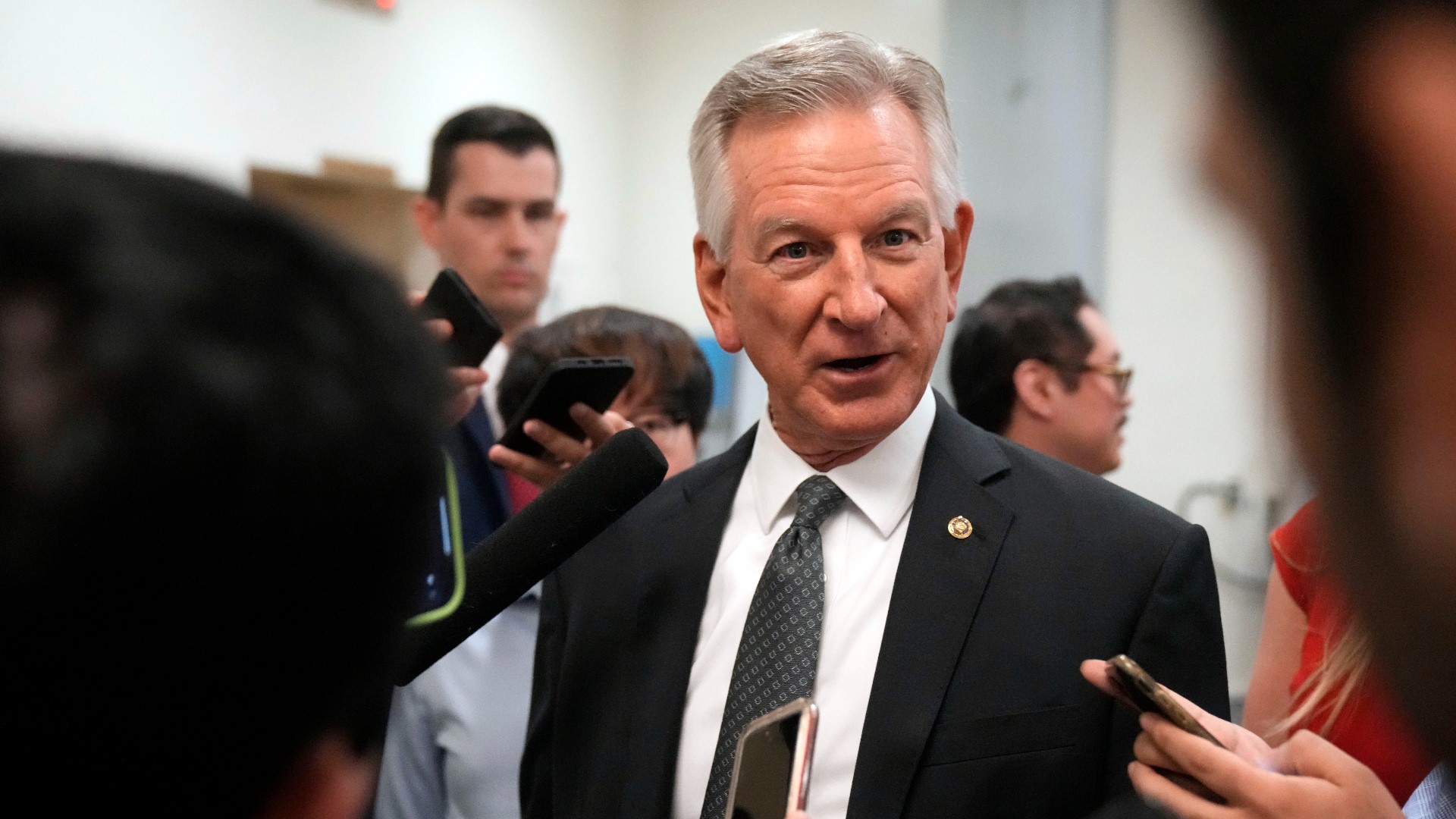 Tommy Tuberville stood in the way of over 300 military promotions in a continued standoff over the military's in-service abortion policy.
